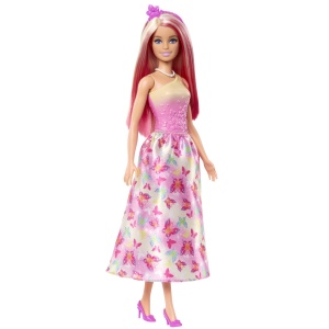 Papusa Barbie Dreamtopia cu Parul Roz si cu Accesorii - Img 2