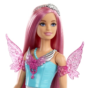 Papusa Barbie Dreamtopia, Zana cu Tinuta Stralucitoare - Img 6