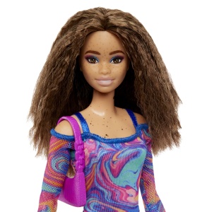 PAPUSA BARBIE FASHIONISTA SATENA CU PISTRUI - Img 4