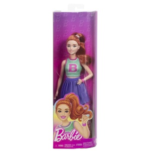 Papusa Barbie Fashionistas, Majoreta Roscata - Img 2