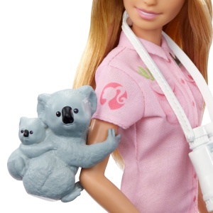 Papusa Barbie You Can Be Anything, Profesie educativă cu accesorii, Zoolog - Img 4