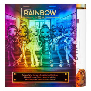 Papusa Rainbow High Fashion Doll, S4, Jewel Richie, 28cm - Img 7