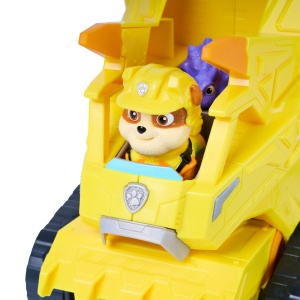 PATRULA CATELUSILOR FILMUL CU DINOZAURI SET BULDOZER CU FIGURINA RUBBLE SI ACCESORII - Img 10