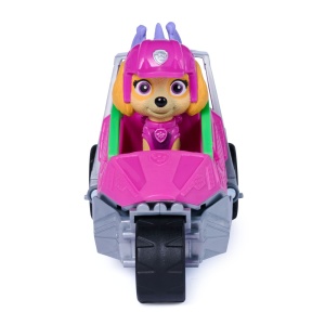 PATRULA CATELUSILOR FILMUL CU DINOZAURI SET DINO VEHICUL AVION CU FIGURINA SKYE SI ACCESORII 15CM - Img 3