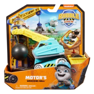 PATRULA CATELUSILOR RUBBLE AND CREW MOTOR SI TRACTORUL CU BILA DE DEMOLARE - Img 1