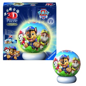 PUZZLE 3D GLOB PATRULA CATELUSILOR CU LED - Img 5