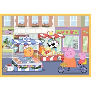 PUZZLE TREFL 10IN1 INTALNESTE-O PE PEPPA PIG - Img 3