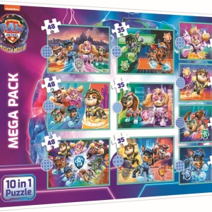 PUZZLE TREFL 10IN1 PATRULA CATELUSILOR ECHIPA CATEILOR - Img 1