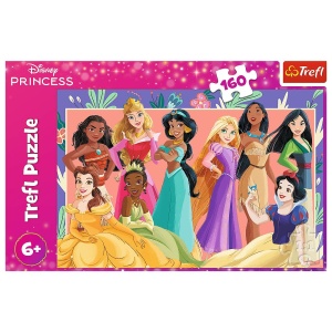 PUZZLE TREFL 160 DISNEY PRINCESS PRINTESE ADEVARATE - Img 3