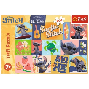 PUZZLE TREFL 200 DISNEY STITCH AVENTURI HAWAIIENE - Img 3