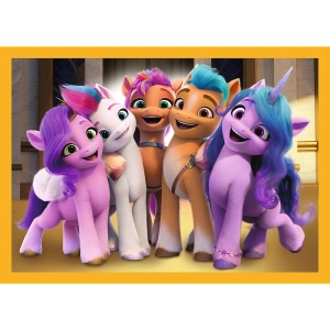 PUZZLE TREFL 4IN1 MY LITTLE PONY SA CUNOASTEM PONEII - Img 3