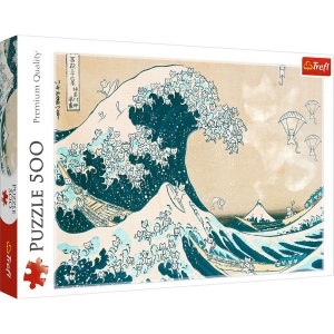 PUZZLE TREFL 500 MARELE VAL AL PISICII