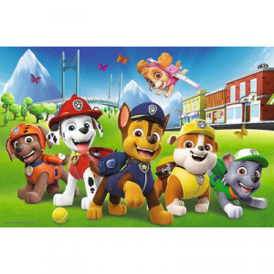Puzzle Trefl 60 Piese - Paw Patrol, Cateii in Iarba - Img 2