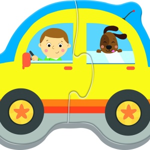 PUZZLE TREFL BABY CLASIC VEHICULE PENTRU TRANSPORT 8 PIESE - Img 3