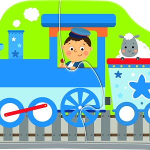 PUZZLE TREFL BABY CLASIC VEHICULE PENTRU TRANSPORT 8 PIESE - Img 4