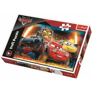 Puzzle Trefl, Disney Cars, Cursa la limita, 100 piese