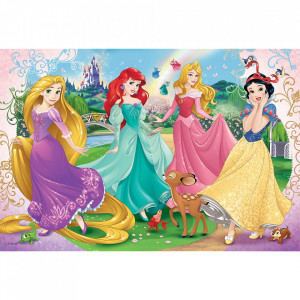Puzzle Trefl, Frumoasele Printese Disney, 60 piese - Img 2