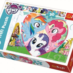 Puzzle Trefl, My little Pony, Mai bine impreuna, 30 piese - Img 3