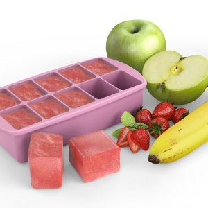 RECIPIENT REFRIGERARE HRANA BEBE, MELII, ROZ 59 ML X 10 CUB - Img 6