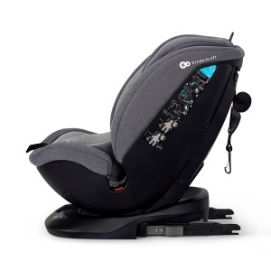 SCAUN AUTO KINDERKRAFT XPEDITION ROTATIV, 0-36 KG, CU ISOFIX, GREY - Img 2