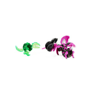 Set 3 Figurine Bakugan Evolutions Platinum Powerup Blitz Fox, Riptide si Fury - Img 6