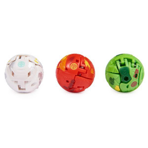 Set 3 Figurine Bakugan Evolutions Starter Pack Gillator Ultra, Wrath si Warrior Whale - Img 4