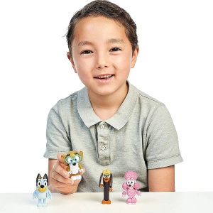 SET 4 FIGURINE BLUEY - Img 3