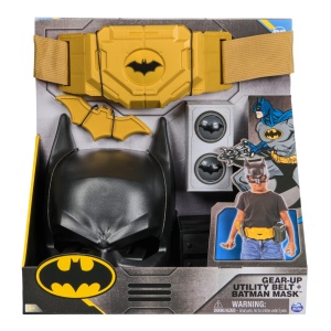 Set Batman Mască și Curea – Accesorii Supererou pentru Copii
