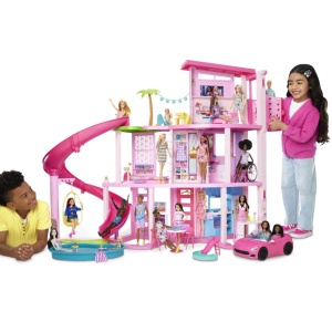 Set de Joaca Barbie Estate, Casa de Vis cu Spatii Personalizate si 75 de Accesorii - Img 3
