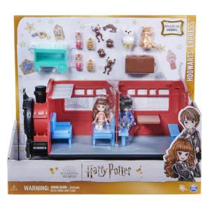 Set de joaca Harry Potter - Magical Minis, Trenul Hogwarts Express