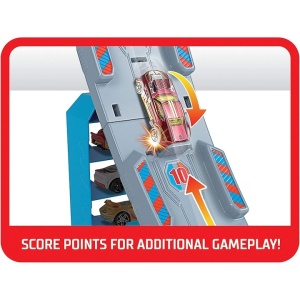 Detaliu lansator din setul Hot Wheels Action Hill Climb Champion