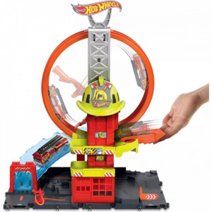 Set de Joaca Hot Wheels City, Statie de Pompieri - Img 5