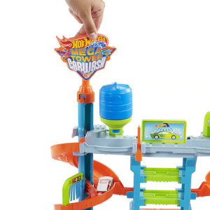 Set de joaca Hot Wheels - Mega spalatoria - Img 7