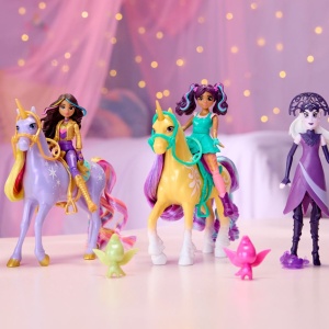 Set de joacă Spin Master Unicorn Academy, figurine detaliate și accesorii, multicolor, 25.40x40.64x7.62cm - Img 7