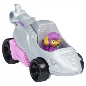 Set figurina cu vehicul Paw Patrol True Metal -The Movie, Skye,7cm - Img 4