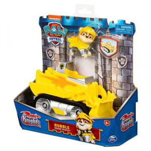 Set Figurina cu Vehicul Transformabil Paw Patrol - Rescue Knights Rubble - Img 5