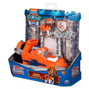 Set Figurina cu Vehicul Transformabil Paw Patrol - Rescue Knights Zuma - Img 5
