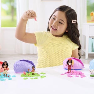 Set figurine Disney Princess Vaiana, cochilie colorată, accesorii, 14x8x7.5cm - Img 5