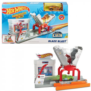 Set Hot Wheels City Starter - Blaze Blast - Img 6