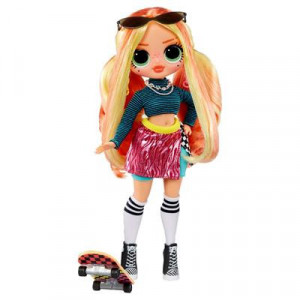 Set papusa L.O.L. Surprise! OMG Skatepark Q.T. Fashion Doll cu 20 de Surprize - Img 3