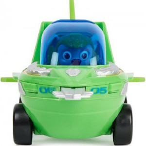 Set Paw Patrol, Vehicul cu peste ferastrau Aqua Pups si figurina Rocky - Img 6