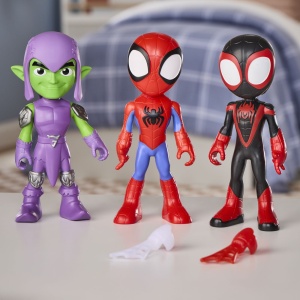 SPIDEY SI PRIETENII LUI UIMITORI MARVEL SET 3 FIGURINE SI ACCESORII - Img 8