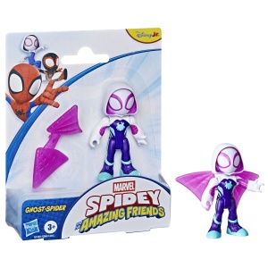 SPIDEY SI PRIETENII LUI UIMITORI MARVEL SET FIGURINA GHOST SPIDER SI ACCESORII - Img 4