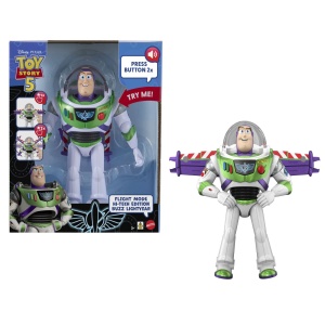 TOY STORY 5 FIGURINA BUZZ LIGHTYEAR ARTICULATA CU SUNETE 30CM - Img 4