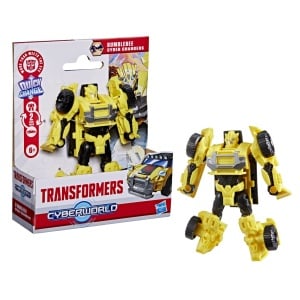 TRANSFORMERS CYBERWORLD ROBOT BUMBLEBEE CONVERTIBIL 10CM - Img 9