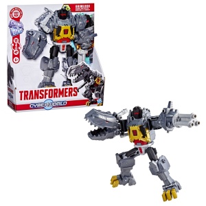 TRANSFORMERS CYBERWORLD ROBOT GRIMLOCK TRANSFORMABIL IN DINOZAUR - Img 9