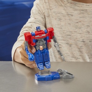 TRANSFORMERS ONE SET 2 FIGURINE OPTIMUS PRIME SI MEGATRON - Img 6