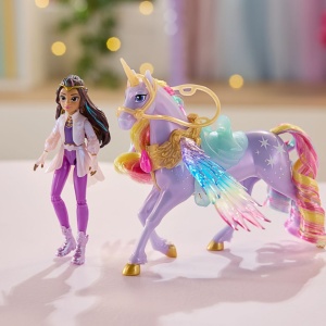 UNICORN ACADEMY SET MAGIA ARIPILOR CU PAPUSA SOPHIA SI UNICORNUL WILDSTAR CU ACCESORII