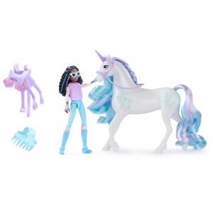 UNICORN ACADEMY SET UNICORN GLACIER SI PAPUSA LAYLA