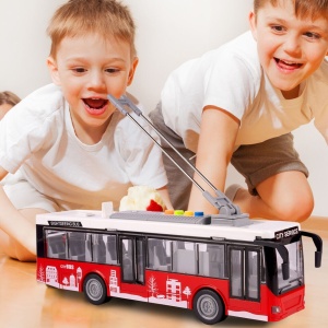 Autobuz Scolar cu Lumini si Sunete MalPlay, 1:16 - Img 2